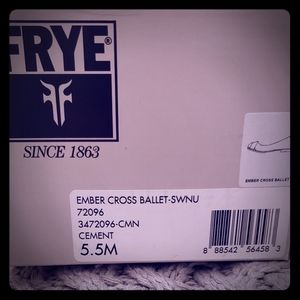 Frye Ember Cross Ballet flat